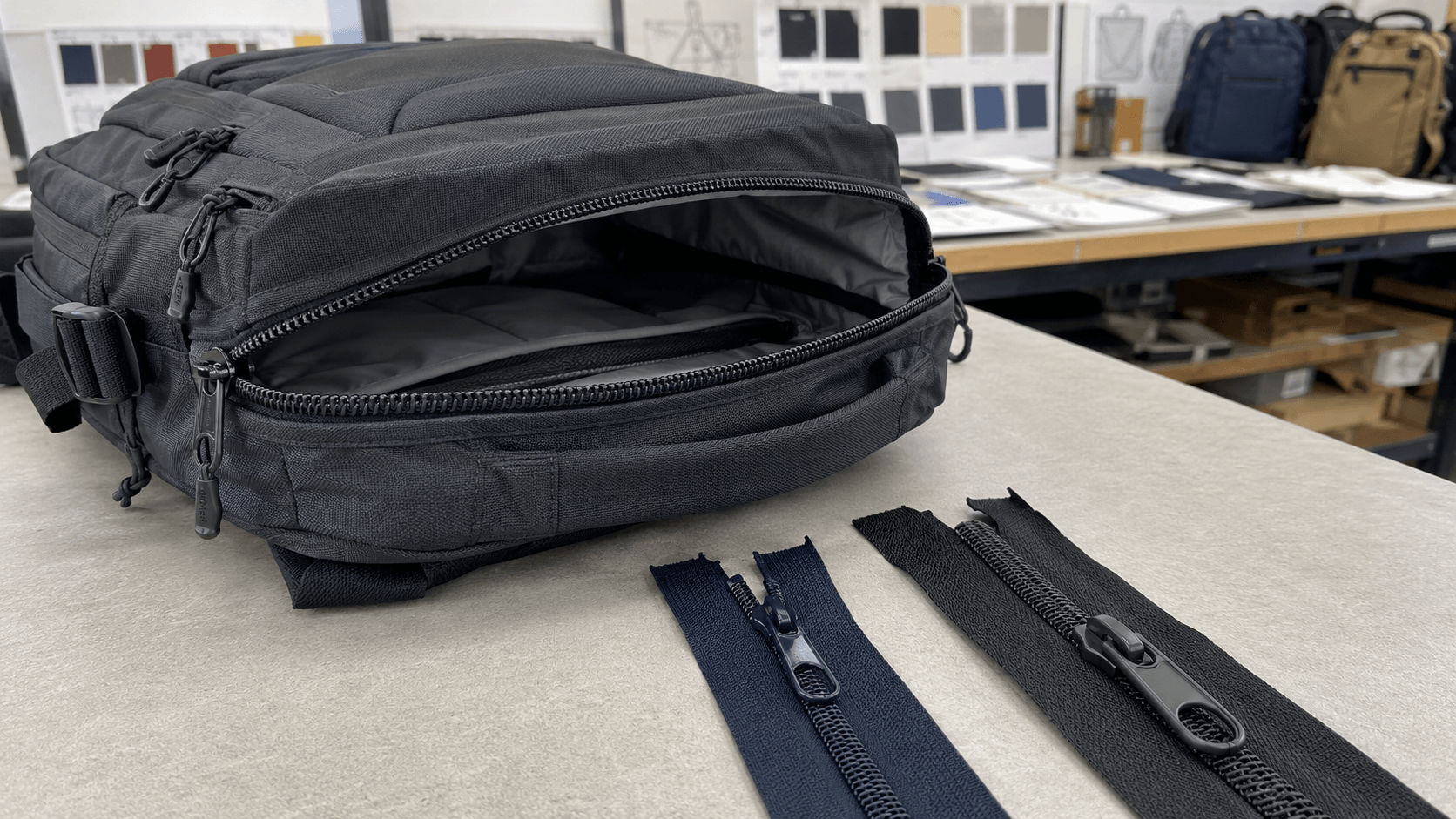 #5 vs #10 zipper size comparison for bags and backpacks
